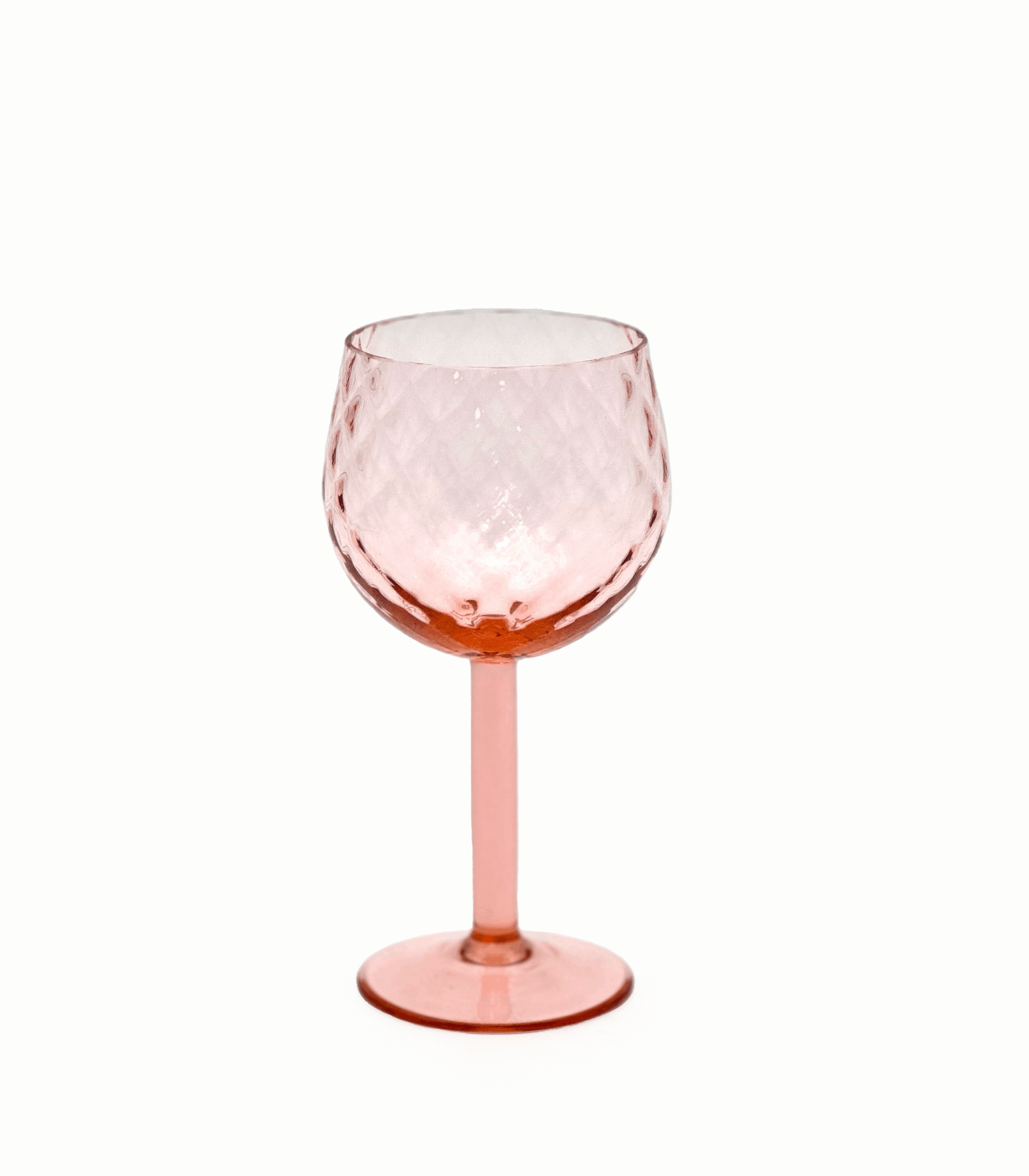 Kolekce káro sklenice na víno měděná Kolekce káro sklenice na víno měděná