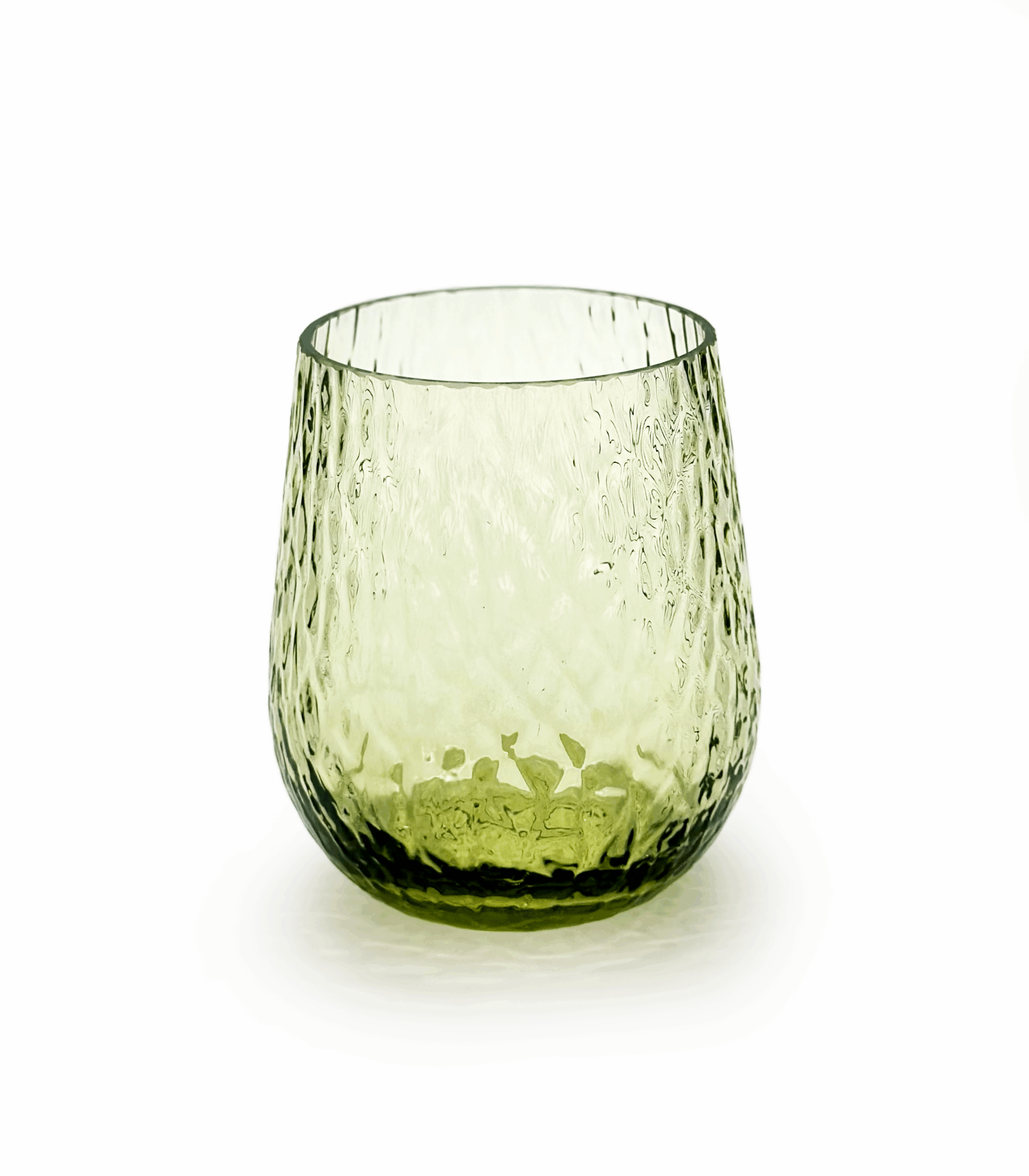 Sklenice s optikou lesní zelená Sklenice s optikou lesní zelená