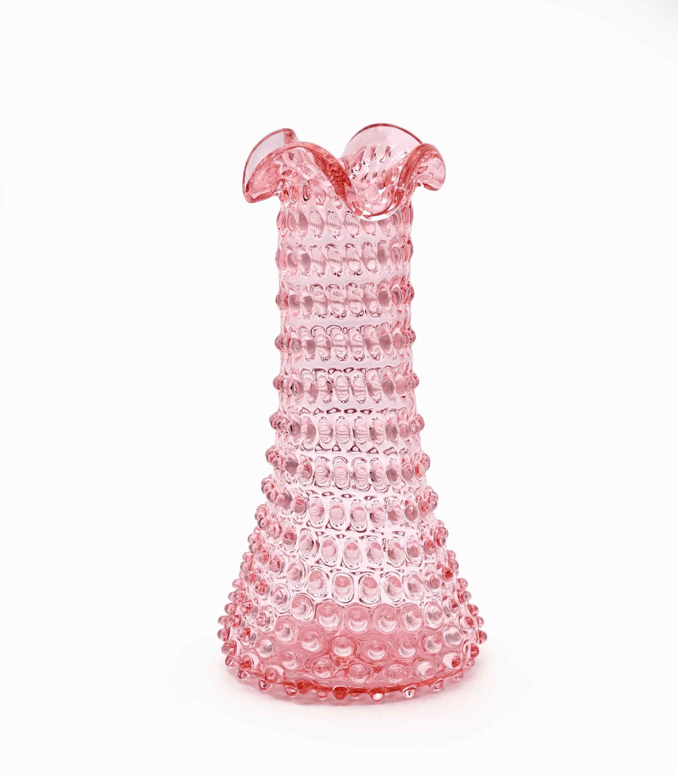 Kolekce ananas hobnail váza růžová Kolekce ananas hobnail váza růžová