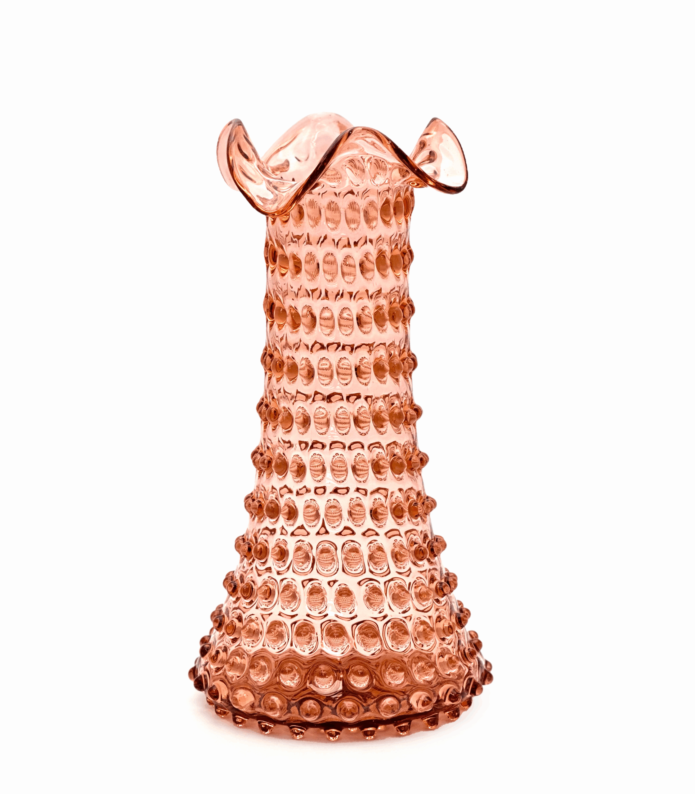 Hobnail váza měděná vysoká nový tvar Hobnail váza měděná vysoká nový tvar