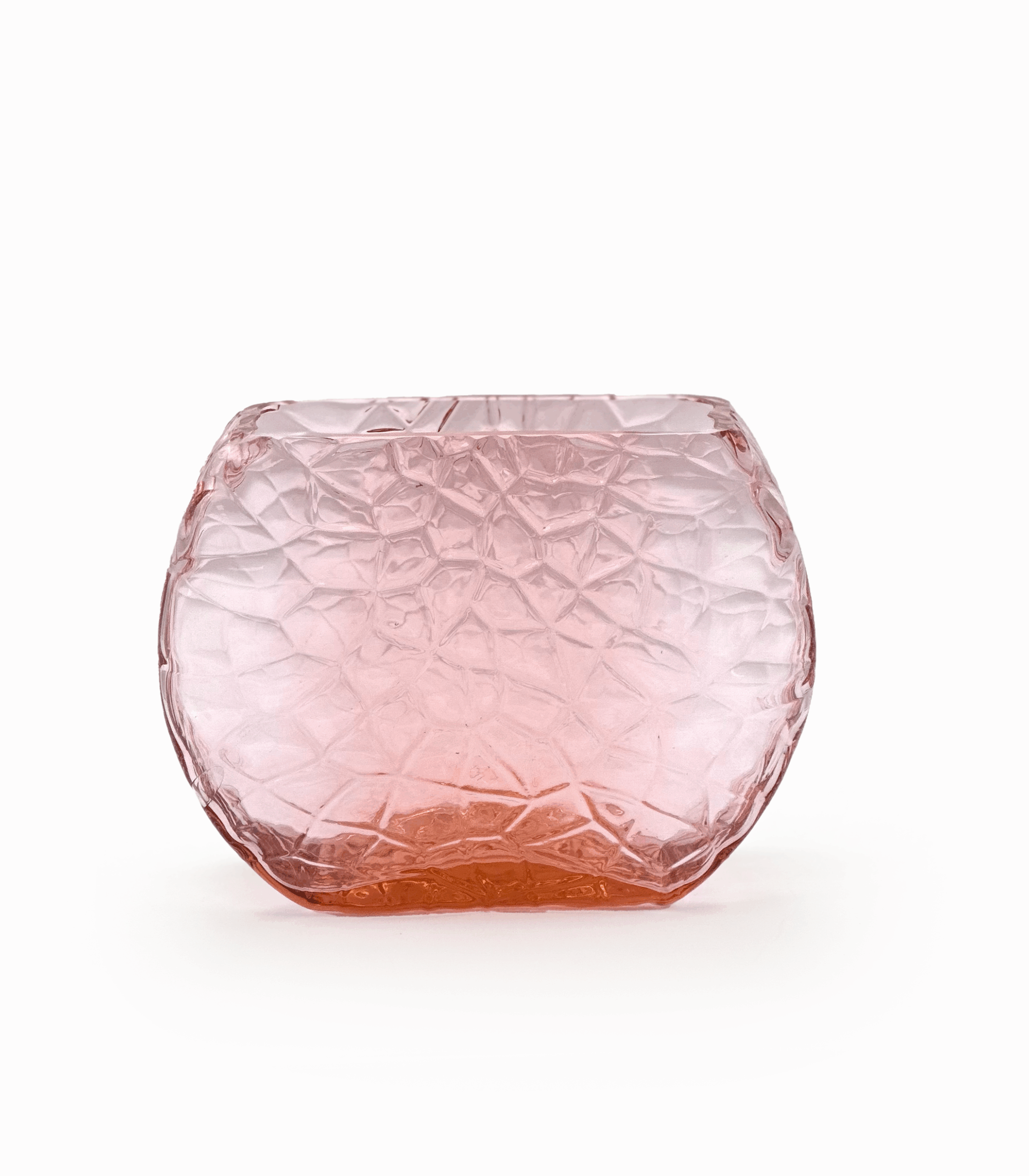 Váza s optikou velká krakle měděná Váza s optikou velká krakle měděná