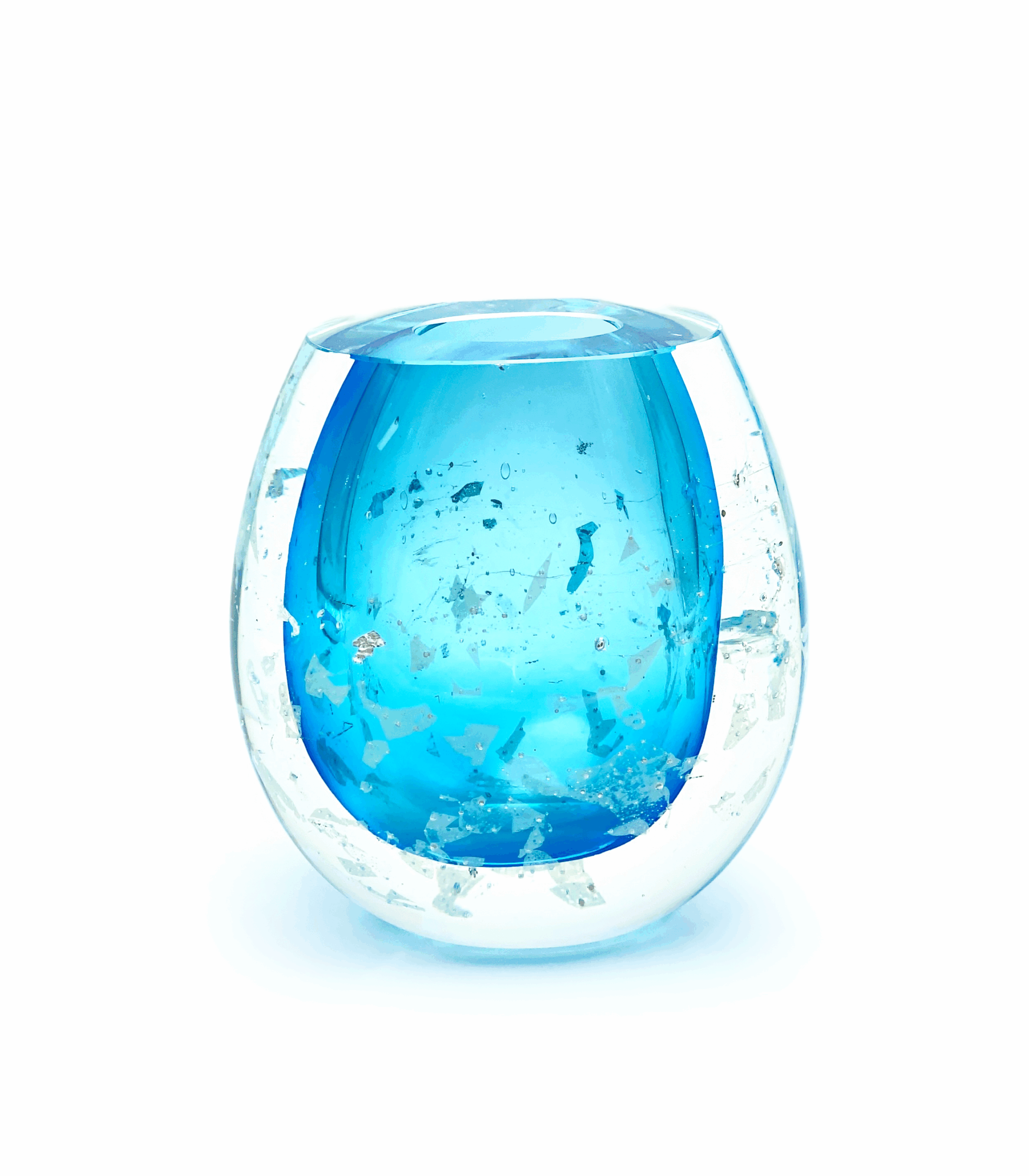 Skleněná Váza Aqua Silver Skleněná Váza Aqua Silver