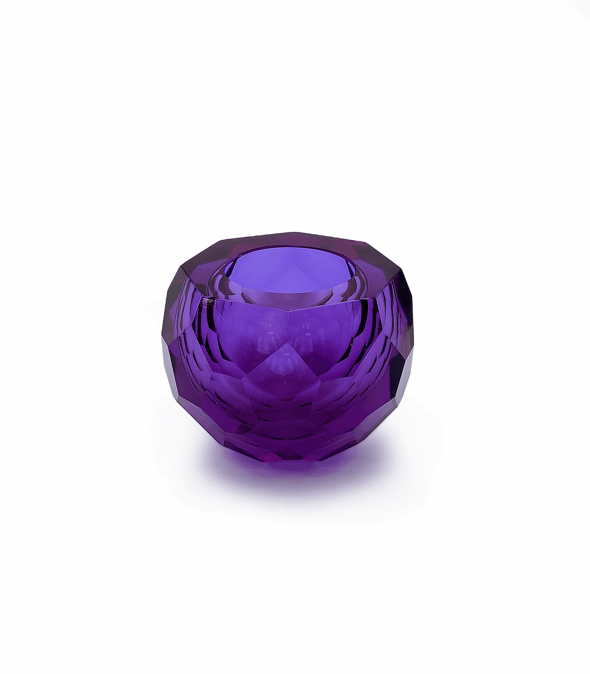 Skleněná váza Small Blueberry Queen Skleněná váza Small Blueberry Queen