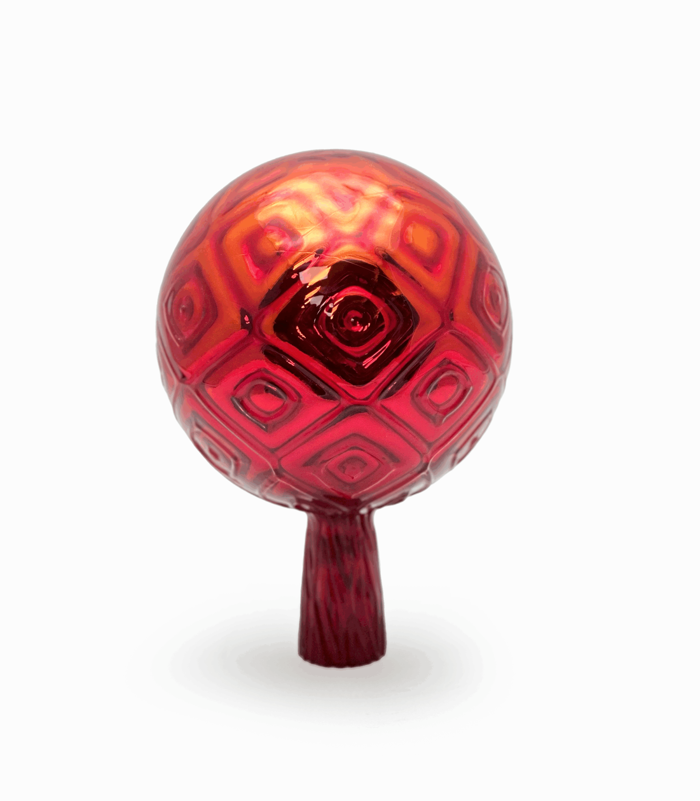 Koule na plot - stříbřená Koule na plot - stříbřená