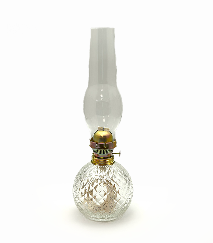 crystal kerosene lamp