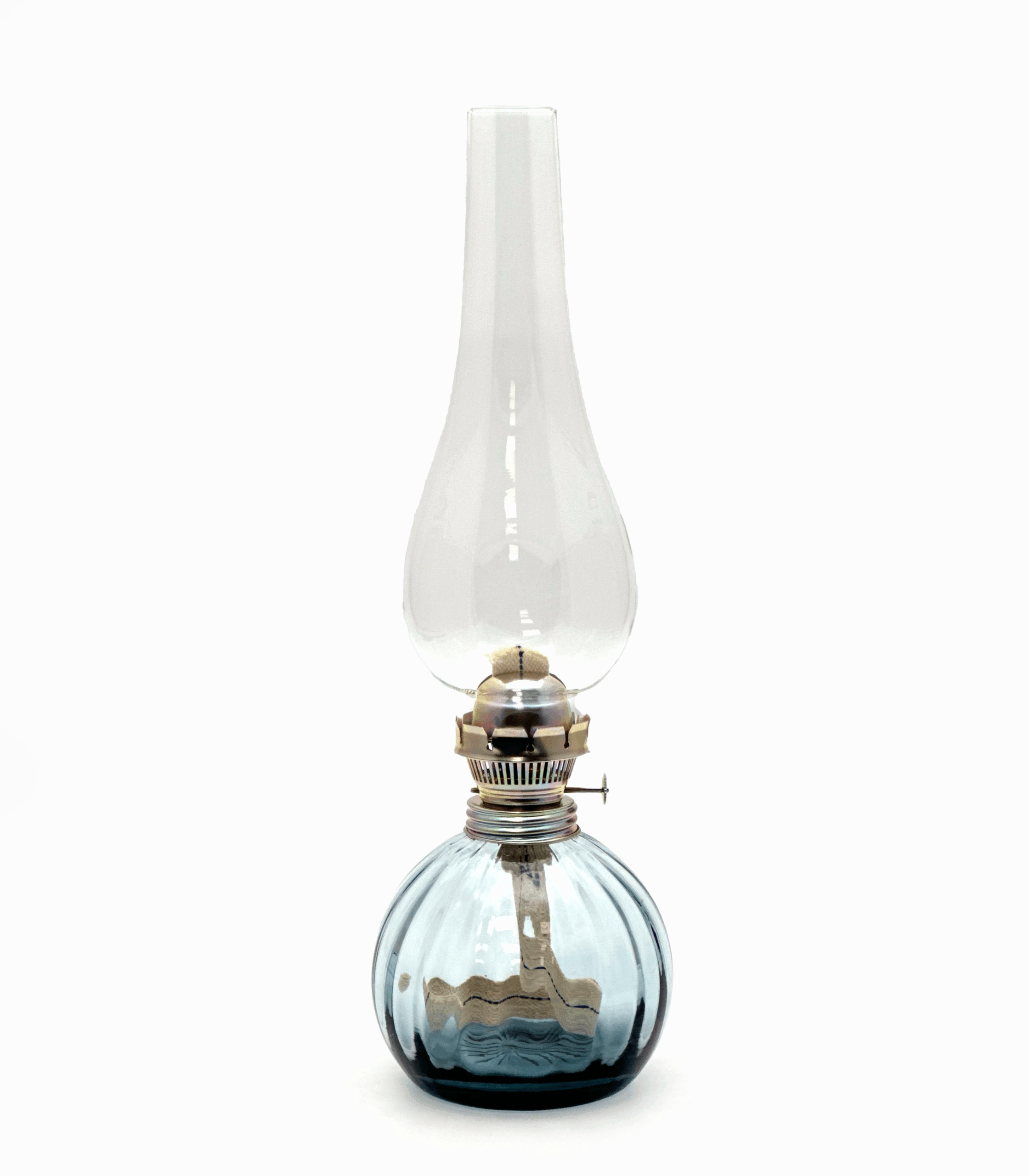 Petrolejová lampa Vanesa světlý kouř