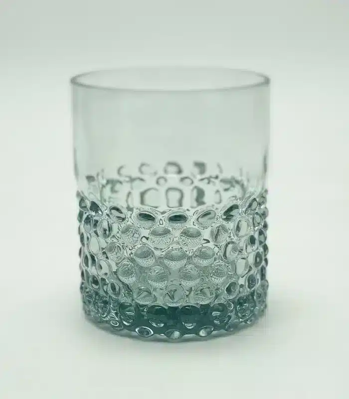 101-1067-250-33-05-000 sklenice whisky hobnail kouř Sklenice Whisky 0,25l - Hobnail - Ananas - světlý kouř modrý - Obrázek 1