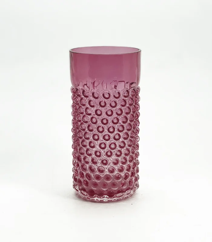 Sklenice Long 0,3l - Hobnail - Ananas - zlatá rosa