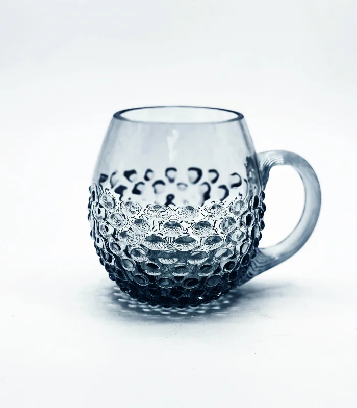 Půllitr 0,5l - Hobnail - Ananas - světlý modrý kouř